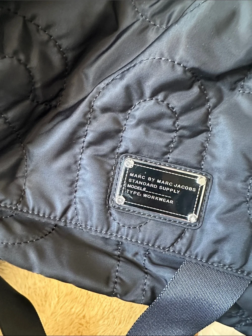 Messenger bag with laptop slip